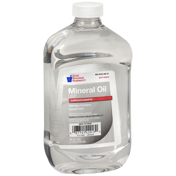 GNP Heavy Liquid Mineral Oil, 16 fl oz Bottle (Case of 12) Medicine & Drugs Pasteur Pharmacy