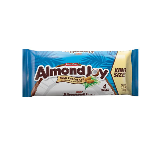 Almond Joy King Size Candy Bars, Coconut and Almond Milk Chocolate, 18 Count Box Candy & Chocolate Pasteur Pharmacy