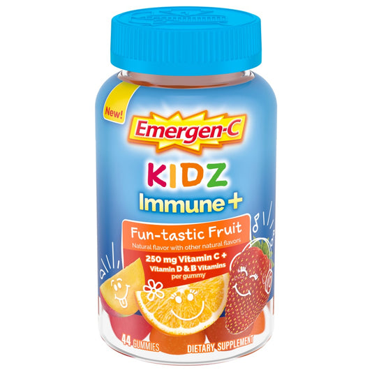 Emergen-C Kidz Immune+ Immune Support Dietary Supplements Vitamin Fruit Flavored Vitamins & Supplements Pasteur Pharmacy