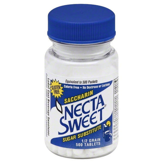 Necta Sweet Saccharin Sugar Substitute – 0.5 Grain Tablets Sugar & Sweeteners Pasteur Pharmacy