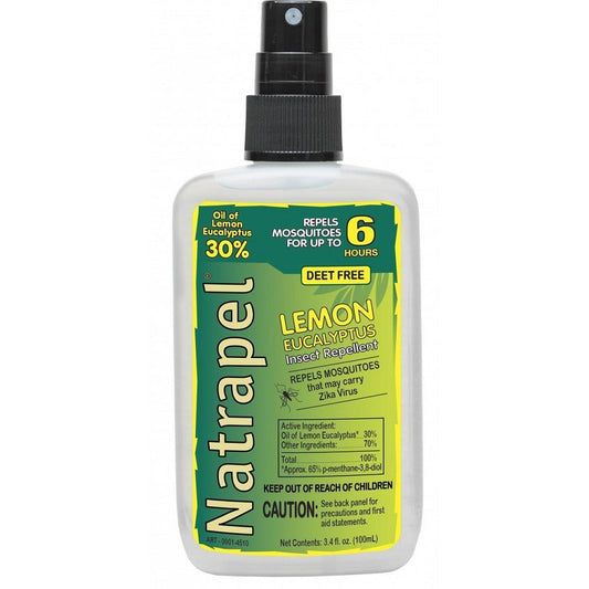 Natrapel Lemon Eucalyptus Mosquito Repellent - 3.4 Oz 0006-6860 Repellents Pasteur Pharmacy