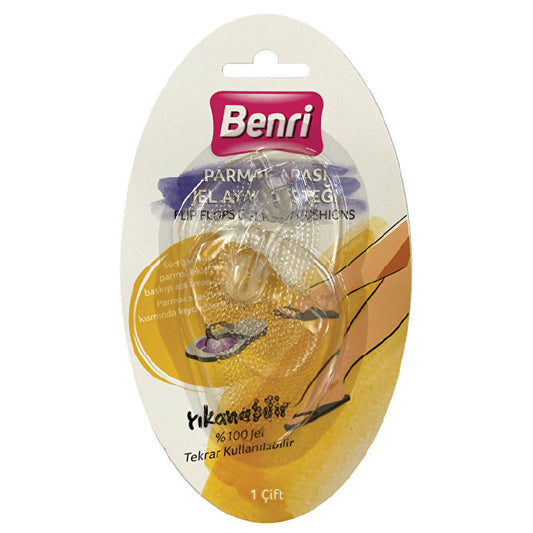 Séparateurs d'orteils en gel Benri - Soutien confortable | Réutilisables