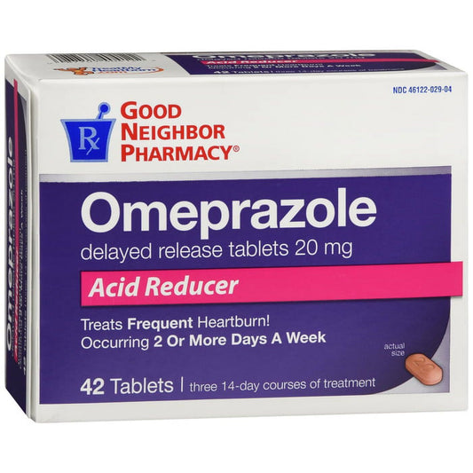 Good Neighbor Pharmacy GNP Omeprazole 20 Mg 42 Tabs Medicine & Drugs Pasteur Pharmacy