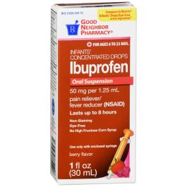 G.n.p. Ibuprofen Infant’s Berry, 1 Oz Berries Pasteur Pharmacy