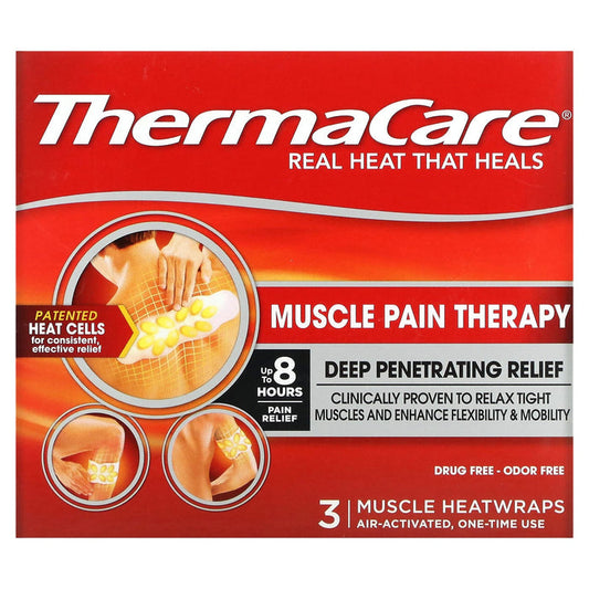 ThermaCare Heatwraps, Muscle Pain Therapy Hot & Cold Therapies Pasteur Pharmacy