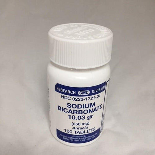 Concord Laboratories Inc. Sodium Bicarbonate 10Gr Tablets - 100 By CMC Medicine & Drugs Pasteur Pharmacy
