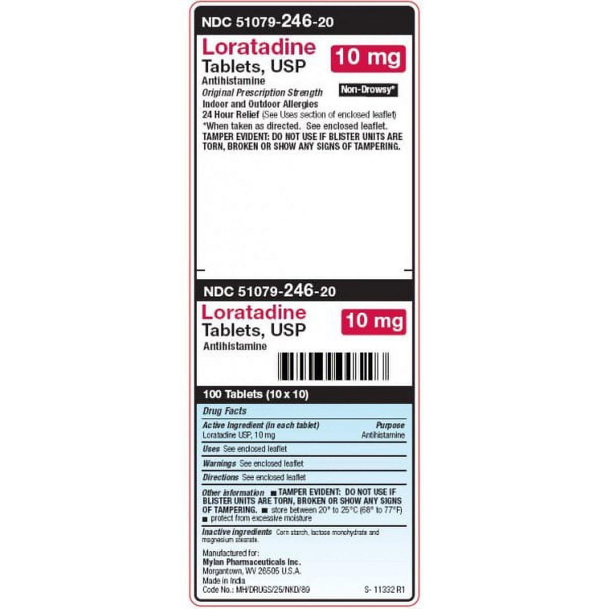 Mylan Loratadine Tablets 10 Mg Health & Beauty Pasteur Pharmacy