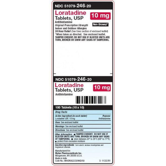 Mylan Loratadine Tablets 10 Mg Health & Beauty Pasteur Pharmacy