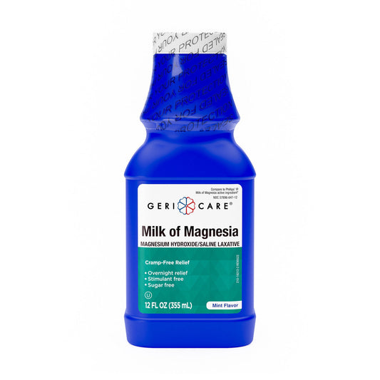 Geri-Care Original Milk Of Magnesia Saline Laxative 16 Oz Medicine & Drugs Pasteur Pharmacy