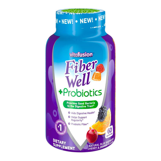 Vitafusion Fbr Wl Cw 60 Prbtc Gmm Vitamins & Supplements Pasteur Pharmacy