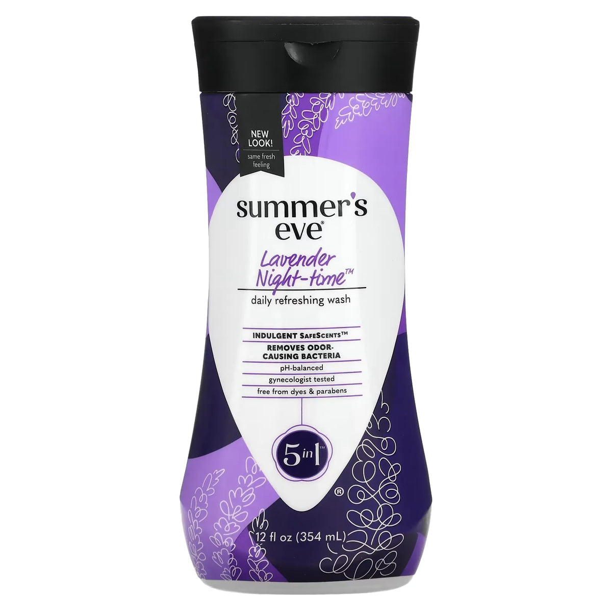 Gel nettoyant intime Summer's Eve lavande pour la nuit pour peaux sensibles (Abandonné)