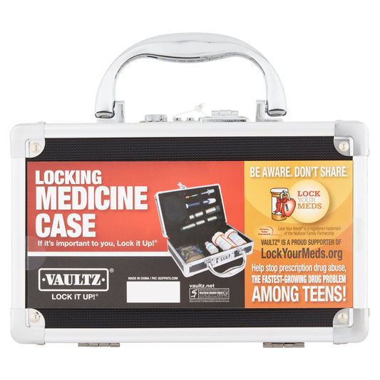 Vaultz® Locking Medicine Case – Secure & Portable Storage Health Care Pasteur Pharmacy