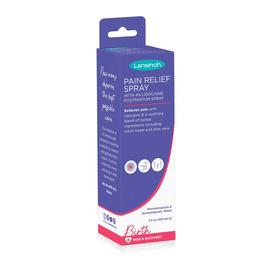 Lansinoh 4% Lidocaine Spray For Postpartum Care, 3.5 Fl Oz Nursing & Feeding Pasteur Pharmacy