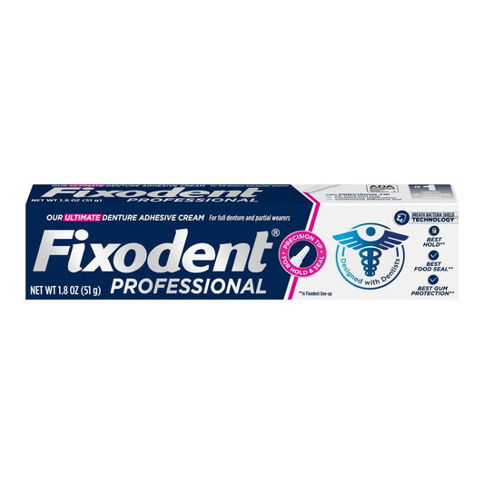 Fixodent Professional Ultimate Denture Adhesive Cream, 1.8 Oz Denture Adhesives Pasteur Pharmacy