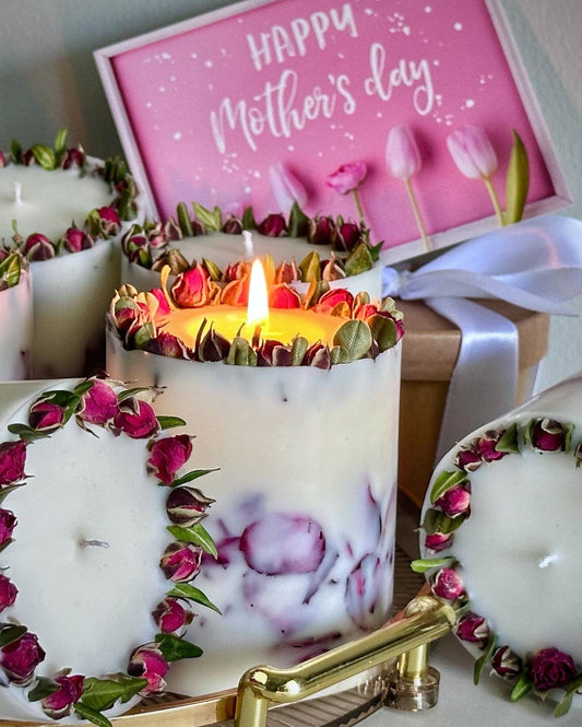 Unique candle - Valentine day home decor and best gifts for her| birthday candle gift | unique mothers day gift | Gifts for Girlfriend Christmas Decoration Fragrant Nest