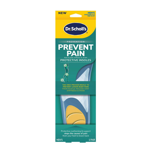 Dr. Scholl's Prevent Pain Protective For Men Insoles, 1 Pair Insoles & Inserts Pasteur Pharmacy
