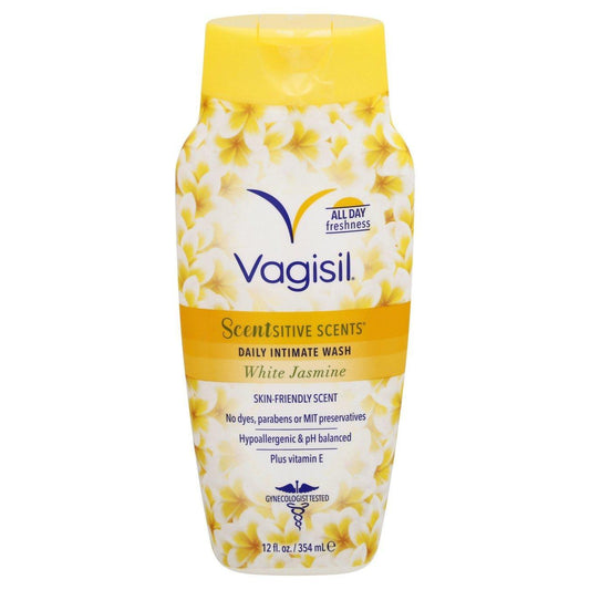 Vagisil Scentsitive Scents White Jasmine Daily Intimate Wash 12 Fl Oz Personal Care Pasteur Pharmacy