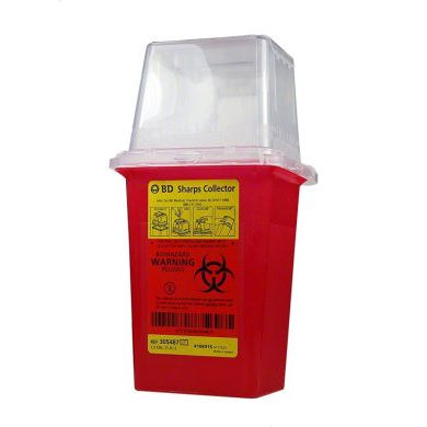 BD Sharps Collector Phlebotomy 1.5 Qt Medical Supplies Pasteur Pharmacy