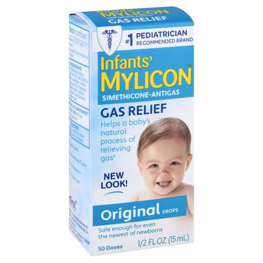 Infants' Mylicon Simethicone Antigas Original Drops Gas Relief ,0.50 Oz Health & Beauty Pasteur Pharmacy