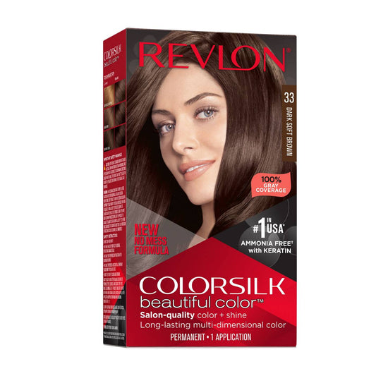 Revlon Hair Color, Permanent, Dark Soft Brown 30 Hair Color Pasteur Pharmacy