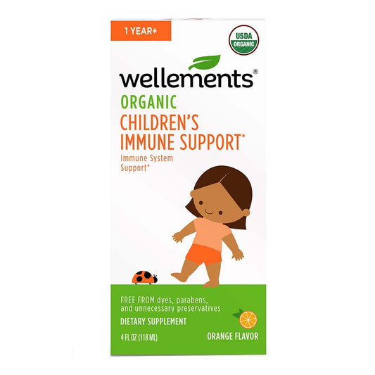 Wellements Organic Children's Immune Support - Orange Medicine Cabinets Pasteur Pharmacy