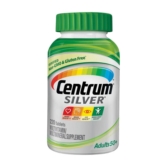 Centrum Silver Multivitamin/Multimineral, Adults 50+, Tablets Vitamins & Supplements Pasteur Pharmacy