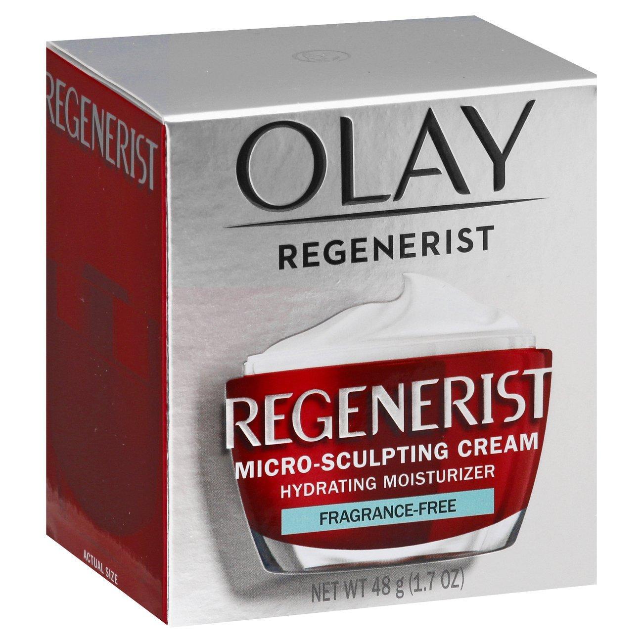 Olay Regenerist Micro-Sculpting Cream Face Moisturizer Fragrance Free Face Moisturizer Pasteur Pharmacy