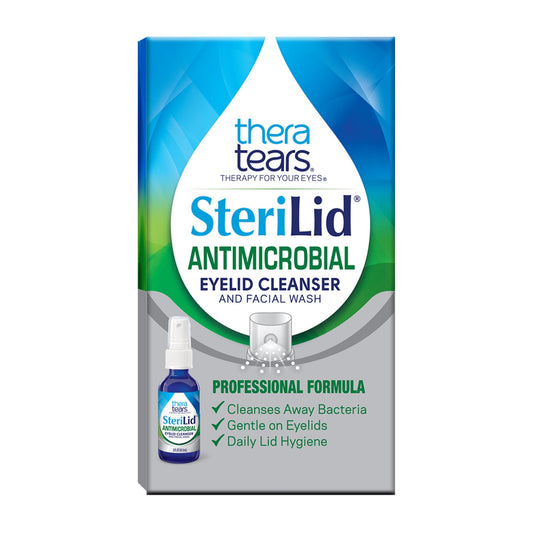 Thera Tears SteriLid Antimicrobial Eyelid Cleanser And Facial Wash Spray - 2 Fl Oz Ear Care Pasteur Pharmacy