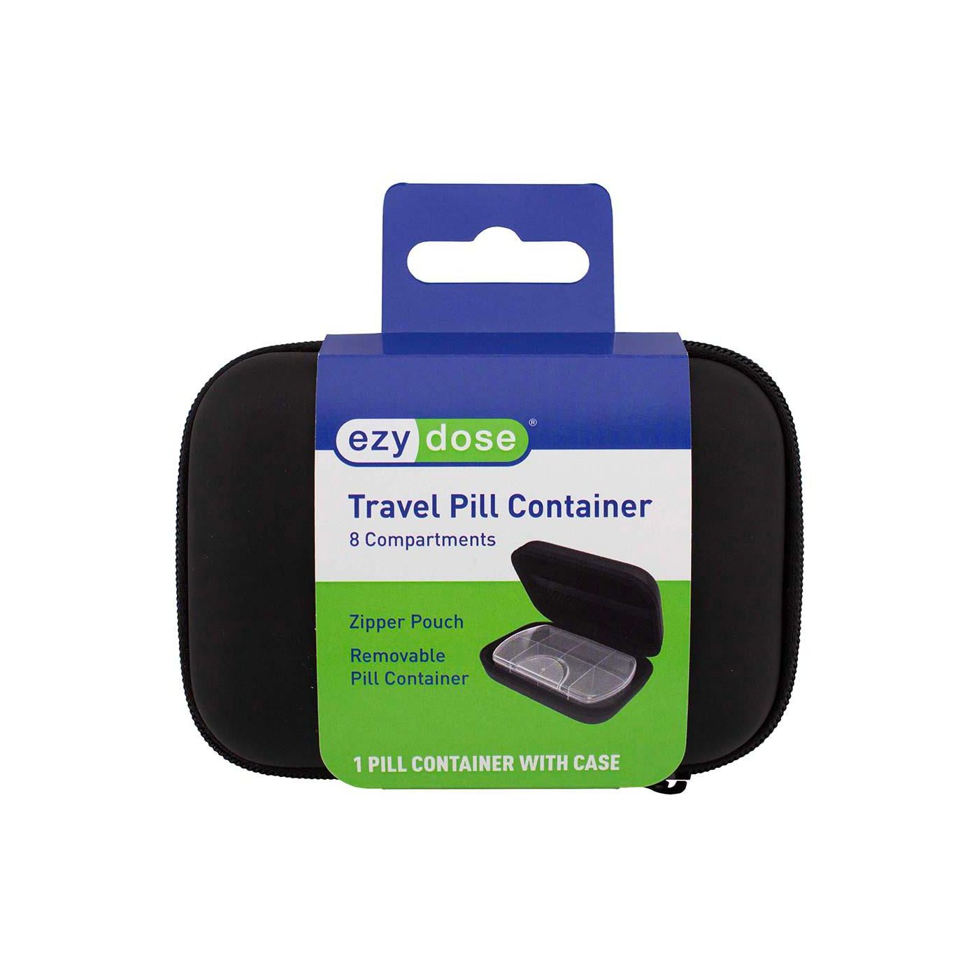 Ezy Dose Hard Sided Pocket Pharmacy Pill Case Health Care Pasteur Pharmacy
