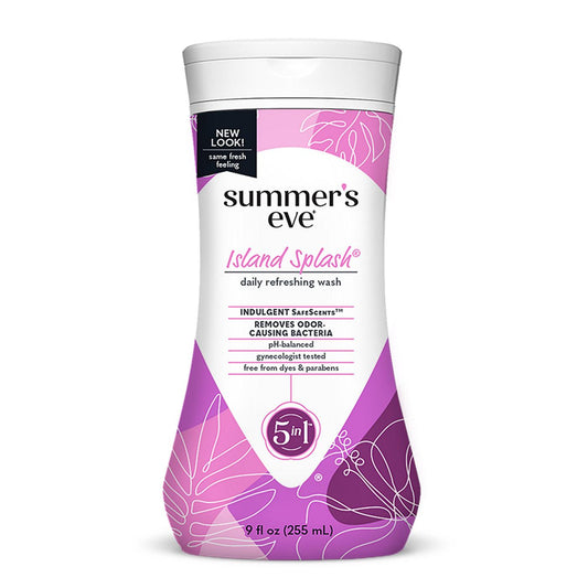 Summer's Eve 5 In 1 For Sensitive Skin Island Splash Cleansing Wash 9 Oz Health & Beauty Pasteur Pharmacy
