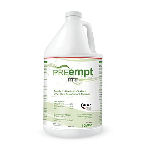 PREempt RTU Surface Disinfectant Cleaner Liquid 1 Gal. Jug Scented 1 Ct 21105 Glass & Surface Cleaners Pasteur Pharmacy