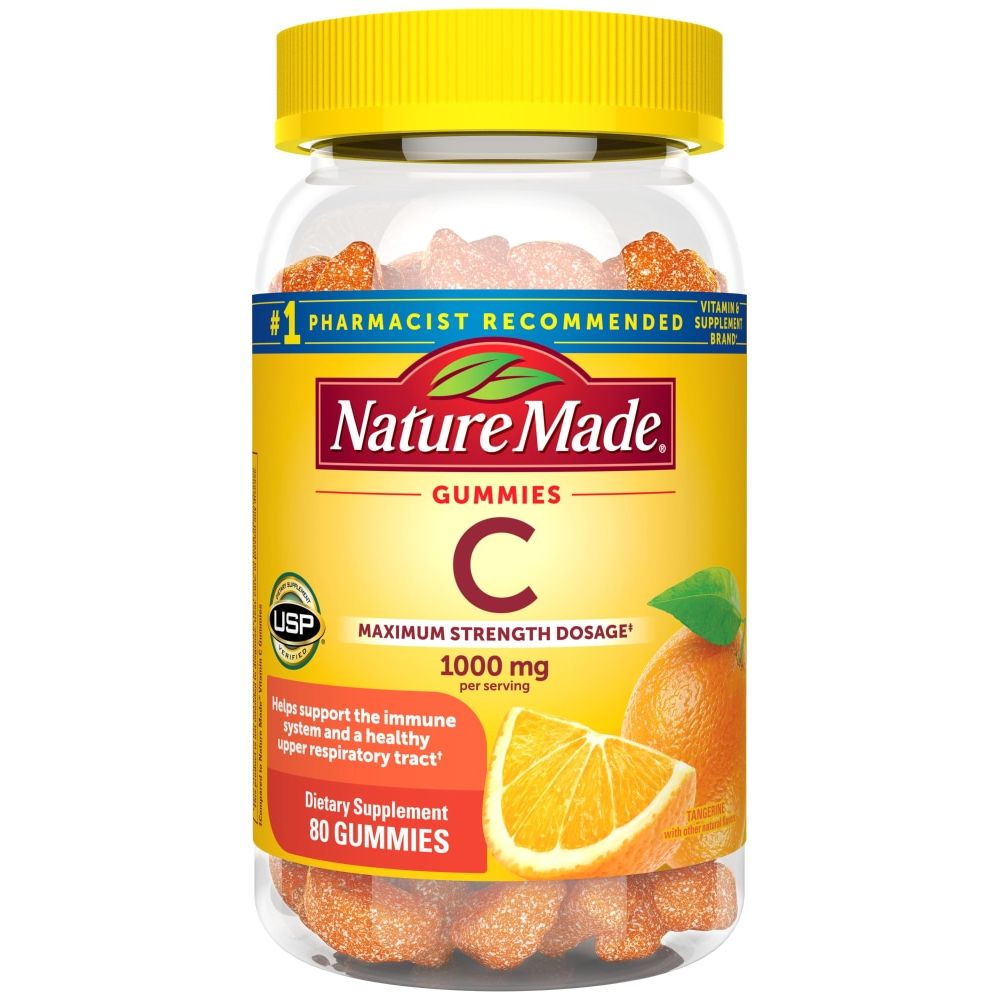 Nature Made Maximum Strength Dosage Vitamin C 1000mg Per Serving Vitamins & Supplements Pasteur Pharmacy