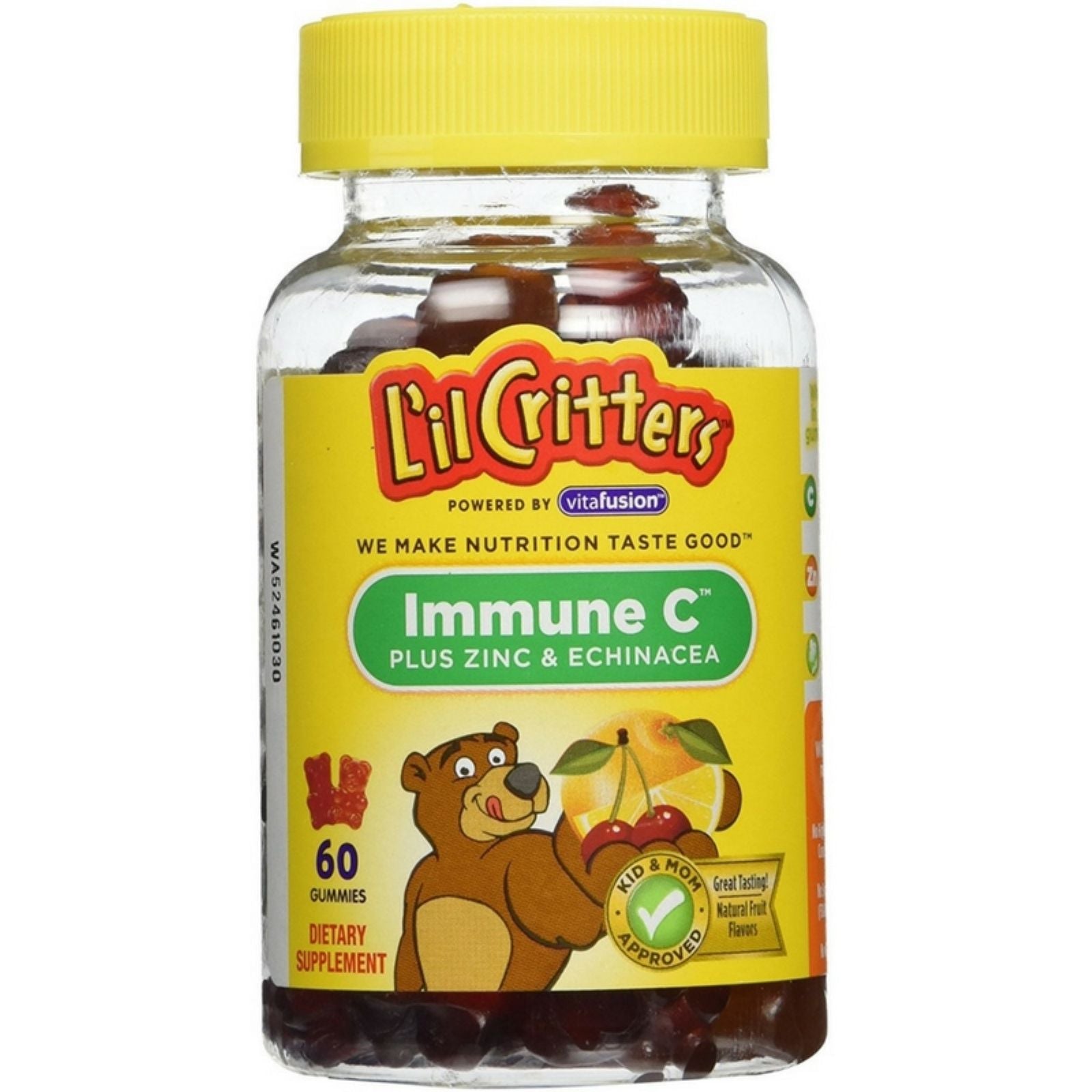 L'il Critters™ Immune C Plus Zinc & Vitamin D – Gummy Bears Dietary Supplement Vitamins & Supplements Pasteur Pharmacy