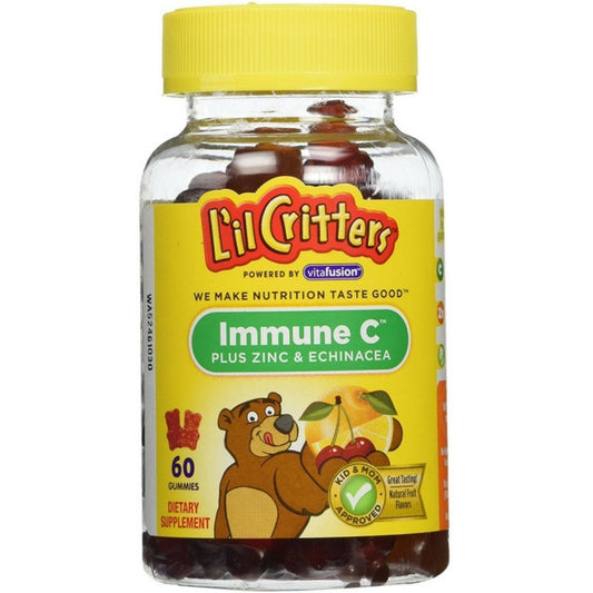 L'il Critters™ Immune C Plus Zinc & Vitamin D – Gummy Bears Dietary Supplement Vitamins & Supplements Pasteur Pharmacy