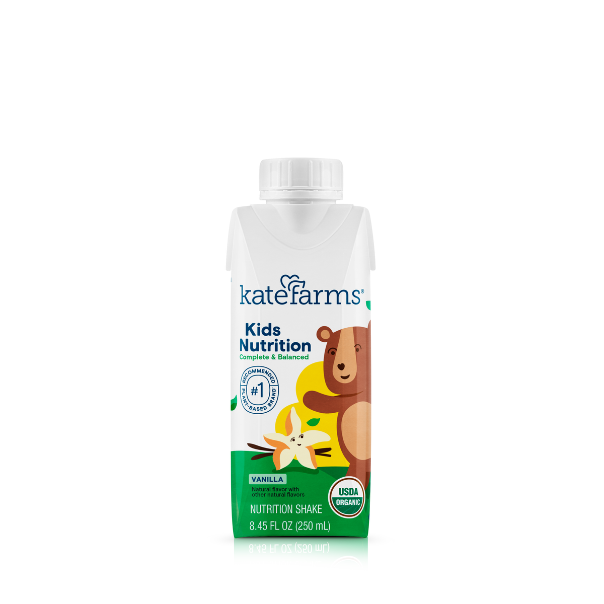 Boisson nutritionnelle complète et équilibrée Kate Farms Kids - Vanille, 250 mL