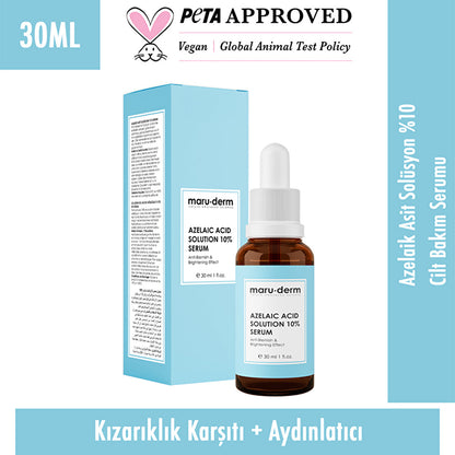 Suero iluminador para la piel con ácido azelaico al 10 % - 30 ml | Maruderm