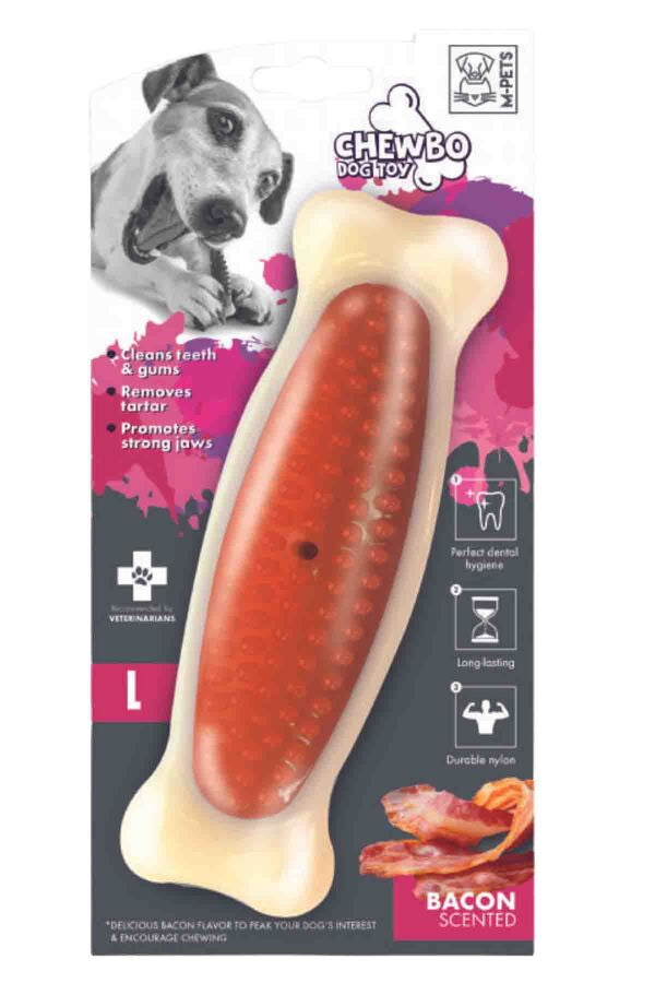 M-Pets Chewbo Bone Dental Beef Flavored Large Dog Toy