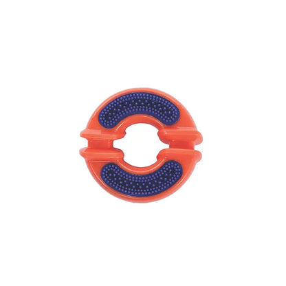 Jouet pour chien anneau couineur dentaire M-Pets avec texture brosse à dents
