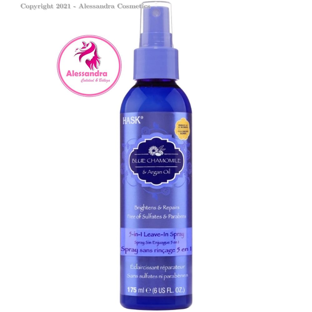 Hask Blue Chamomile Argan Oil 5-in-1 Leave In Spray