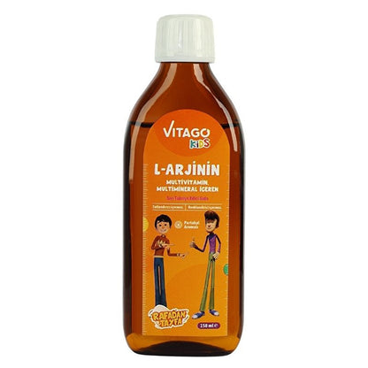 Jarabe multivitamínico con L-arginina para niños Vitago 150 ml - Apoyo inmunológico | Triawell