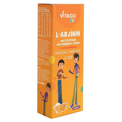 Jarabe multivitamínico con L-arginina para niños Vitago 150 ml - Apoyo inmunológico | Triawell