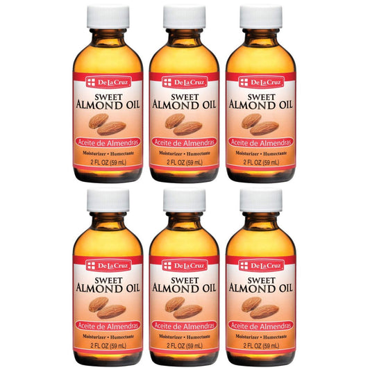 De La Cruz Sweet Almond Oil 2 Oz ( 1 unit ) Health & Beauty Pasteur Pharmacy