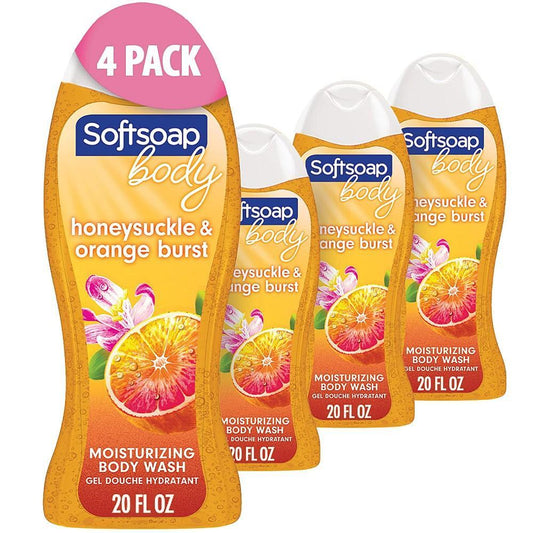 Softsoap Body Wash, Moisturizing, Honeysuckle & Orange Burst 20 Fl Oz Body Wash Pasteur Pharmacy