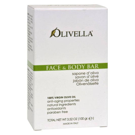Olivella Face Body Bar Soap Scented, 3.52 Oz Bar Soap Pasteur Pharmacy