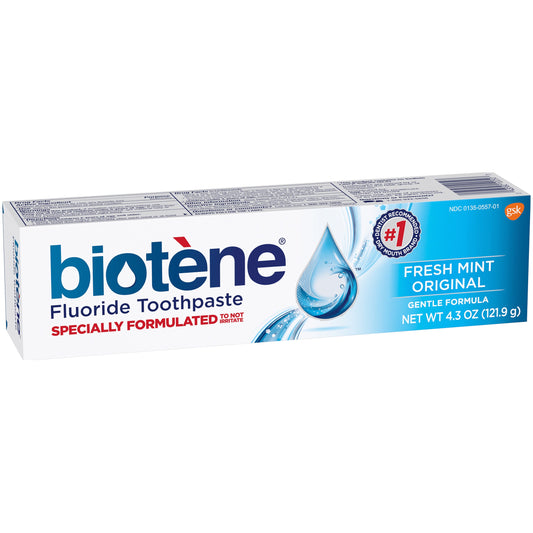 Biotene Fresh Mint Original Fluoride Toothpaste, 4.3 Ounce Toothpaste Pasteur Pharmacy