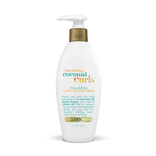 OGX Quenching Coconut Curls Frizz-Defying Curl Styling Milk 6 Oz Health & Beauty Pasteur Pharmacy