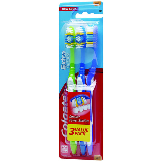 Colgate Extra Clean Full Head ToothBrush, Soft Toothbrushes Pasteur Pharmacy