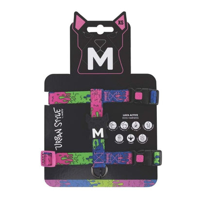 Harnais pour chien M-Pets Urbanstyle Lava Active XS