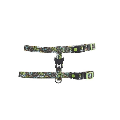 Harnais pour chien actif M-Pets Urbanstyle multicolore XS