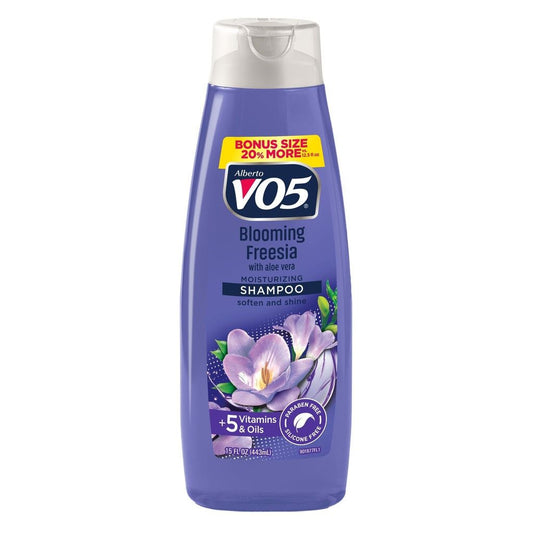 VO5 Herbal Escapes Shampoo, Blooming Freesia with Aloe Vera, 15 oz Shampoo Pasteur Pharmacy